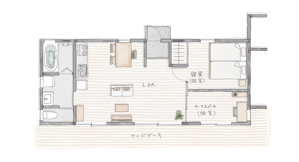 B・C棟の間取り図